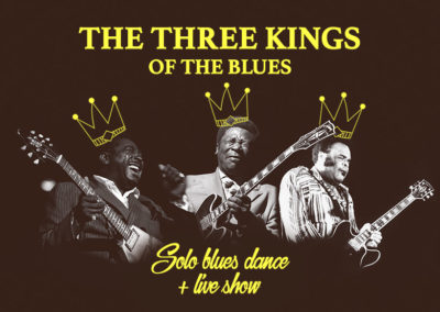 The three kings of the Blues