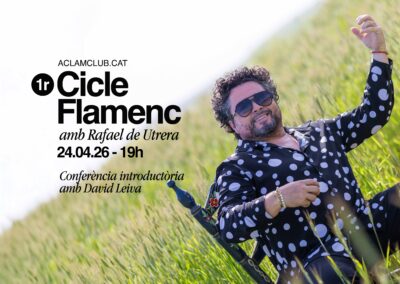Rafael Utrera · Cicle Flamenc · Edició 1