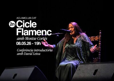 Montse Cortés · Cicle Flamenc · Edició 2